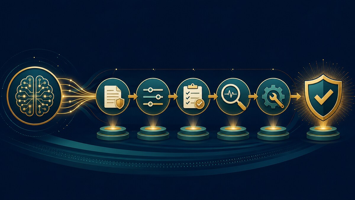 AI Compliance Manager career guide illustration: Turning AI obligations into workable controls, evidence, monitoring, training, and regulat