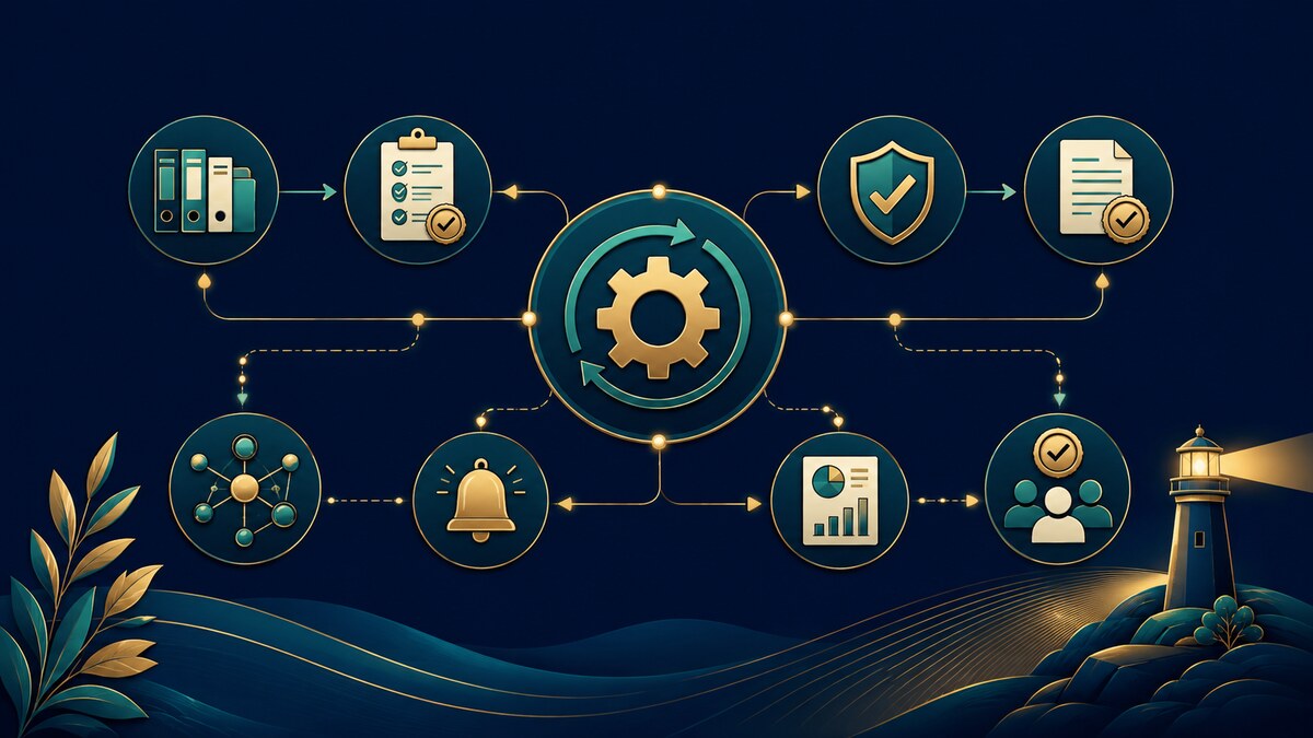 GRC Tools and Automation Skills illustration